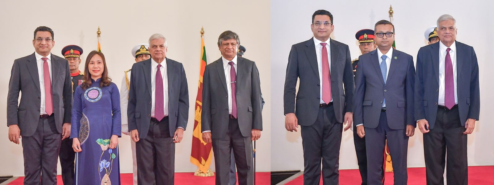 Five New Diplomats Present Credentials